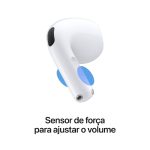 Auriculares Apple AirPods 5 Wireless com Cancelamento Ativo de Ruído com Caixa de Carregamento Wireless Brancos