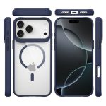 Capa Accetel Hybrid MagSafe para iPhone 1718 Pro Max Azul Marinho