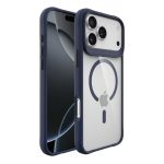 Capa Accetel Hybrid MagSafe para iPhone 1718 Pro Max Azul Marinho
