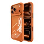 Capa Accetel Hybrid MagSafe para iPhone 1718 Pro Max Laranja