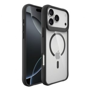 Capa Accetel Hybrid MagSafe para iPhone 1718 Pro Max Preto