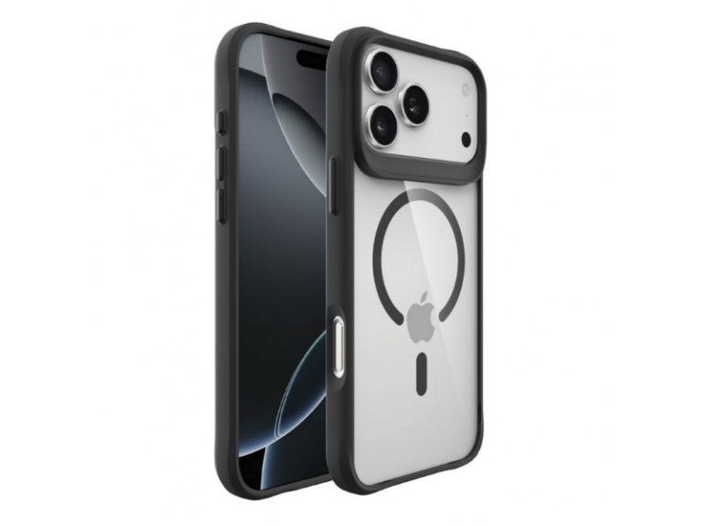 Capa Accetel Hybrid MagSafe para iPhone 1718 Pro Max Preto