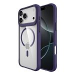 Capa Accetel Hybrid MagSafe para iPhone 1718 Pro Max Roxo