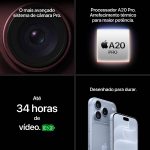 Smartphone Apple iPhone 18 Pro 6.3 256GB Bordô