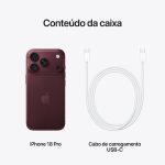 Smartphone Apple iPhone 18 Pro 6.3 2TB Bordô