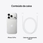 Smartphone Apple iPhone 18 Pro 6.3 2TB Prateado