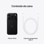 Smartphone Apple iPhone 18 Pro 6.3 512GB Preto