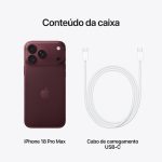 Smartphone Apple iPhone 18 Pro Max 6.9 1TB Bordô