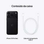 Smartphone Apple iPhone 18 Pro Max 6.9 256GB Preto