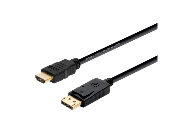 Cabo Conversor AISENS DisplayPort Macho para HDMI Macho 2,0 m