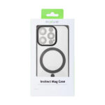 Capa Rixus Instinct MagSafe iPhone 13 Pro Max Preta