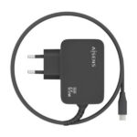 Carregador USB-C 65W GaN Aisens com Cabo 1,8m PD3.0 Preto