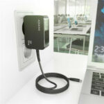 Carregador USB-C 65W GaN Aisens com Cabo 1,8m PD3.0 Preto