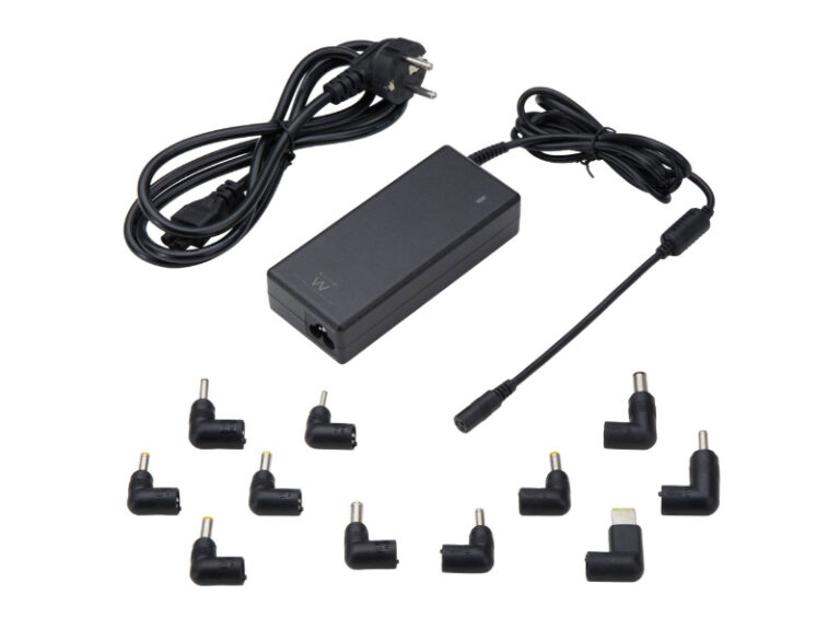 Carregador de Portátil Universal Ewent EW3969 90W Preto