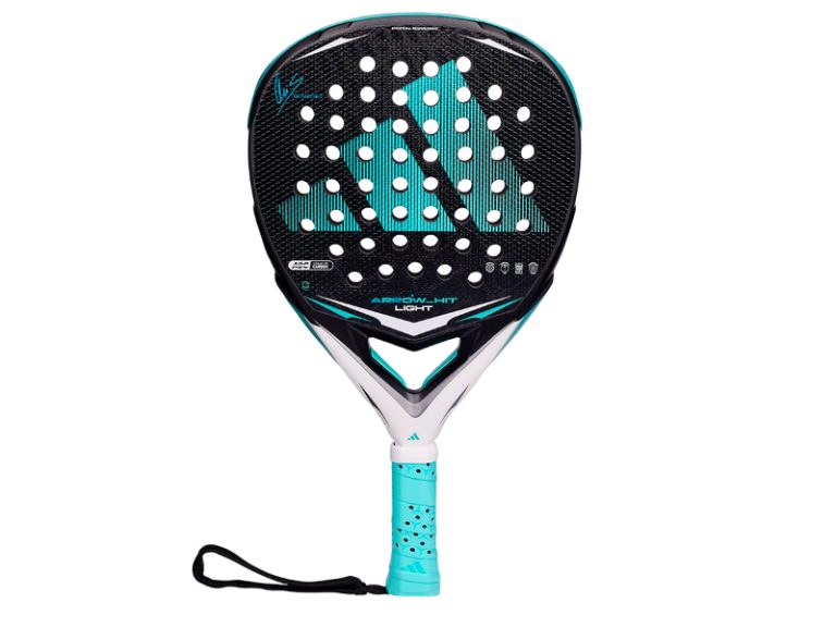 Raquete Padel Adidas Arrow Hit Light 2026 (Ari Sánchez) Negra y Azul