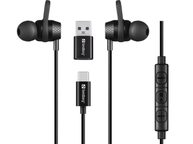 Sandberg USB-CA In-Earset with Line-Mic